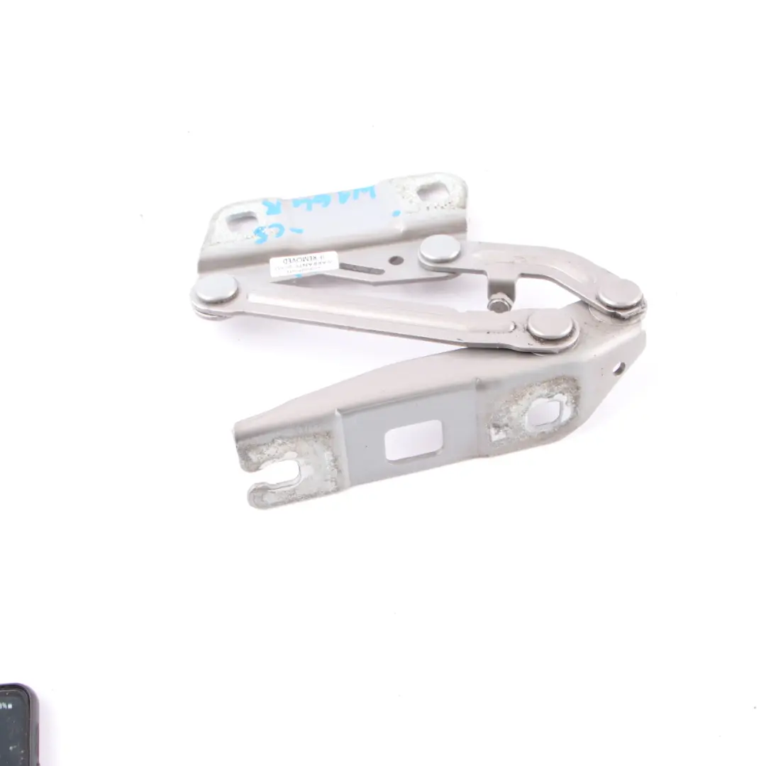 Bonnet Hood Hinge Right O/S Cubanite Silver - 723 A2518800228 to Mercedes ML W164 with Part number A2518800428 Mercedes ML W164 Bonnet Hood Hinge Right O/S Cubanite Silver - 723 A2518800228 - SKU A2518800428-CS - Part number A2518800428