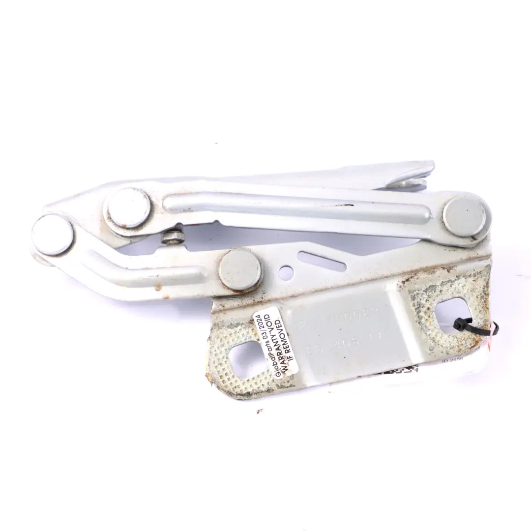Mercedes W164 Bisagra de capó derecha Iridium Silver Metallic - 775 A2518800228 - SKU A2518800428-IRS - Número de pieza A2518800428