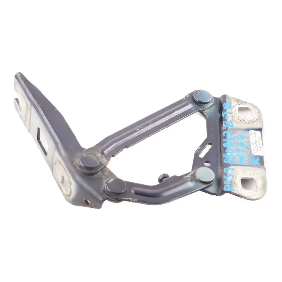 Bonnet Hood Hinge Right Tanzanite Blue Metallic 359 A2518800228 to Mercedes W164 with Part number A2518800428 Mercedes W164 Bonnet Hood Hinge Right Tanzanite Blue Metallic 359 A2518800228 - SKU A2518800428-TB - Part number A2518800428