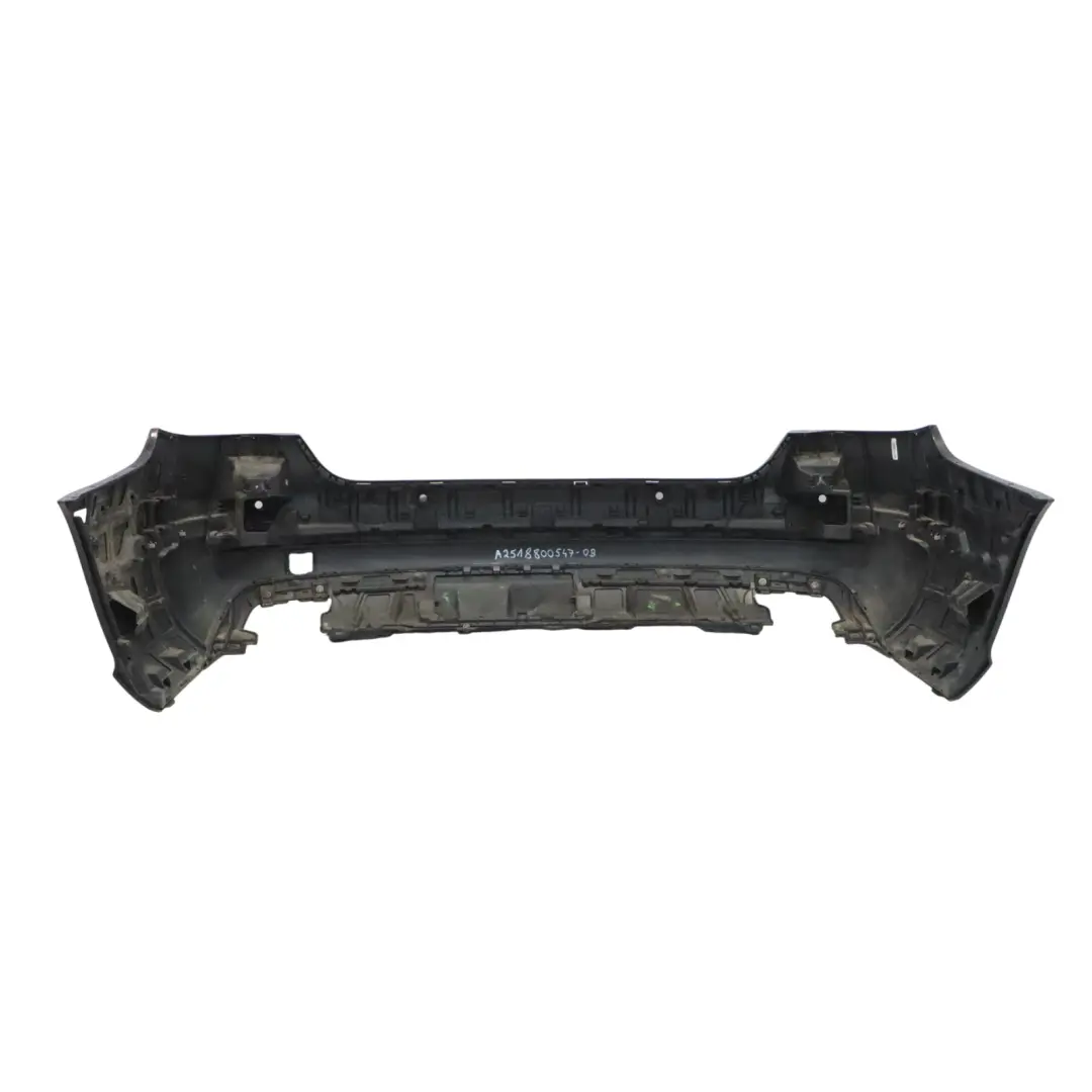 Bumper Rear Trim Panel Cover Obsidian Black Metallic - 197 to Mercedes V251 with Part number A2518800547 Mercedes V251 Bumper Rear Trim Panel Cover Obsidian Black Metallic - 197 - SKU A2518800547-OB - Part number A2518800547