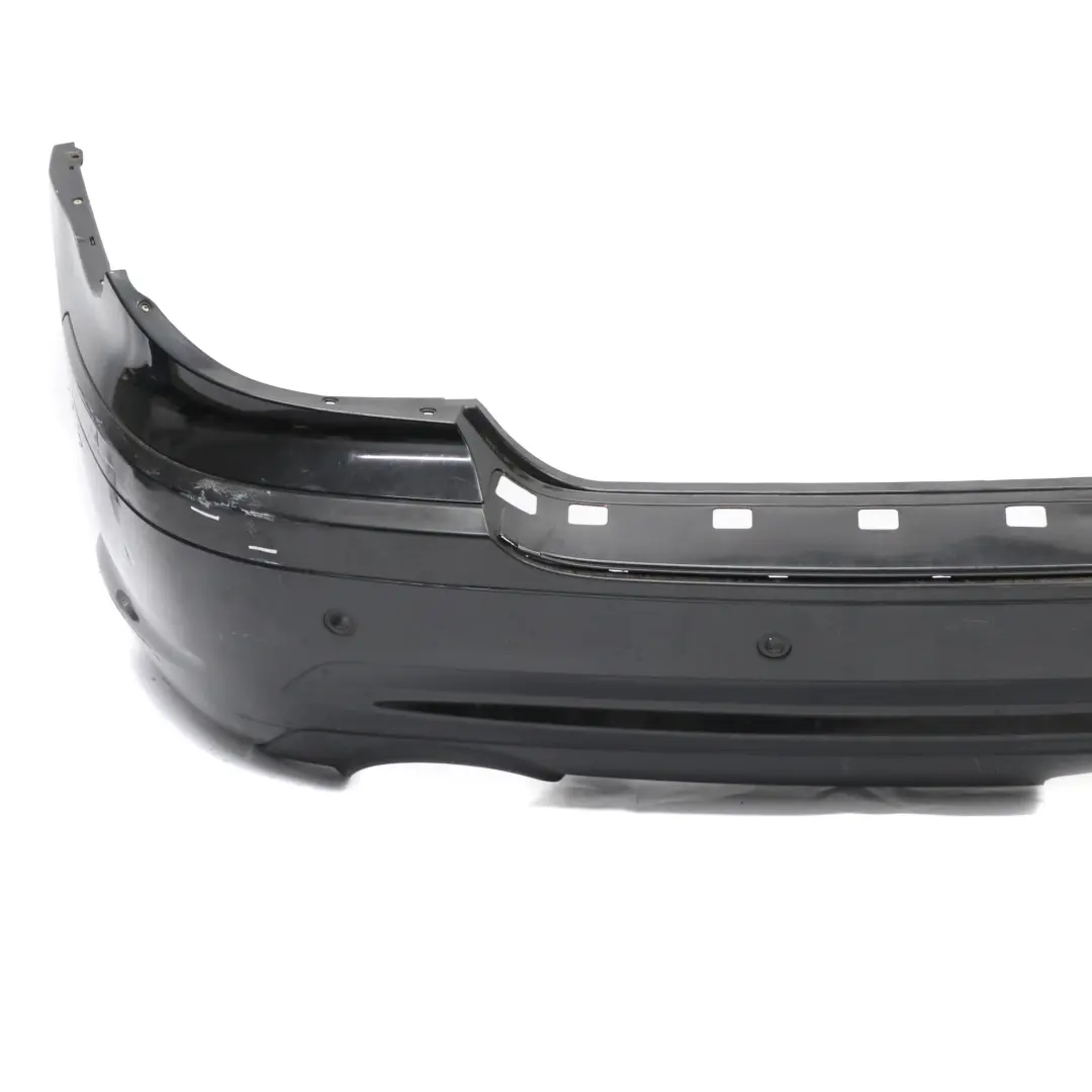 Mercedes W251 Bumper Rear Trim Panel Cover AMG Obsidian Black Metallic - 197 - SKU A2518851925-OB - Part number A2518851925