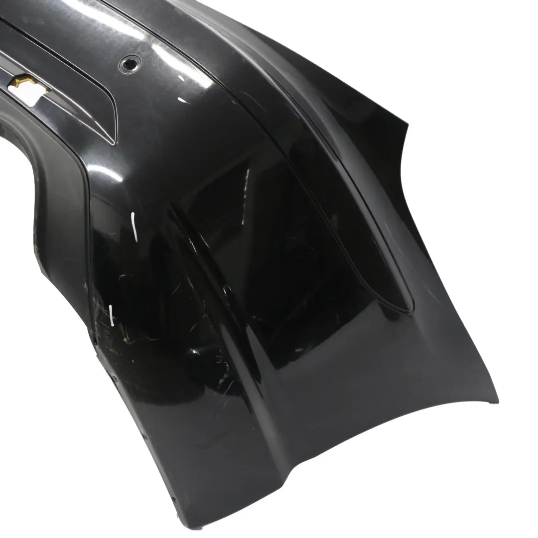 Mercedes W251 Bumper Rear Trim Panel Cover AMG Obsidian Black Metallic - 197 - SKU A2518851925-OB - Part number A2518851925