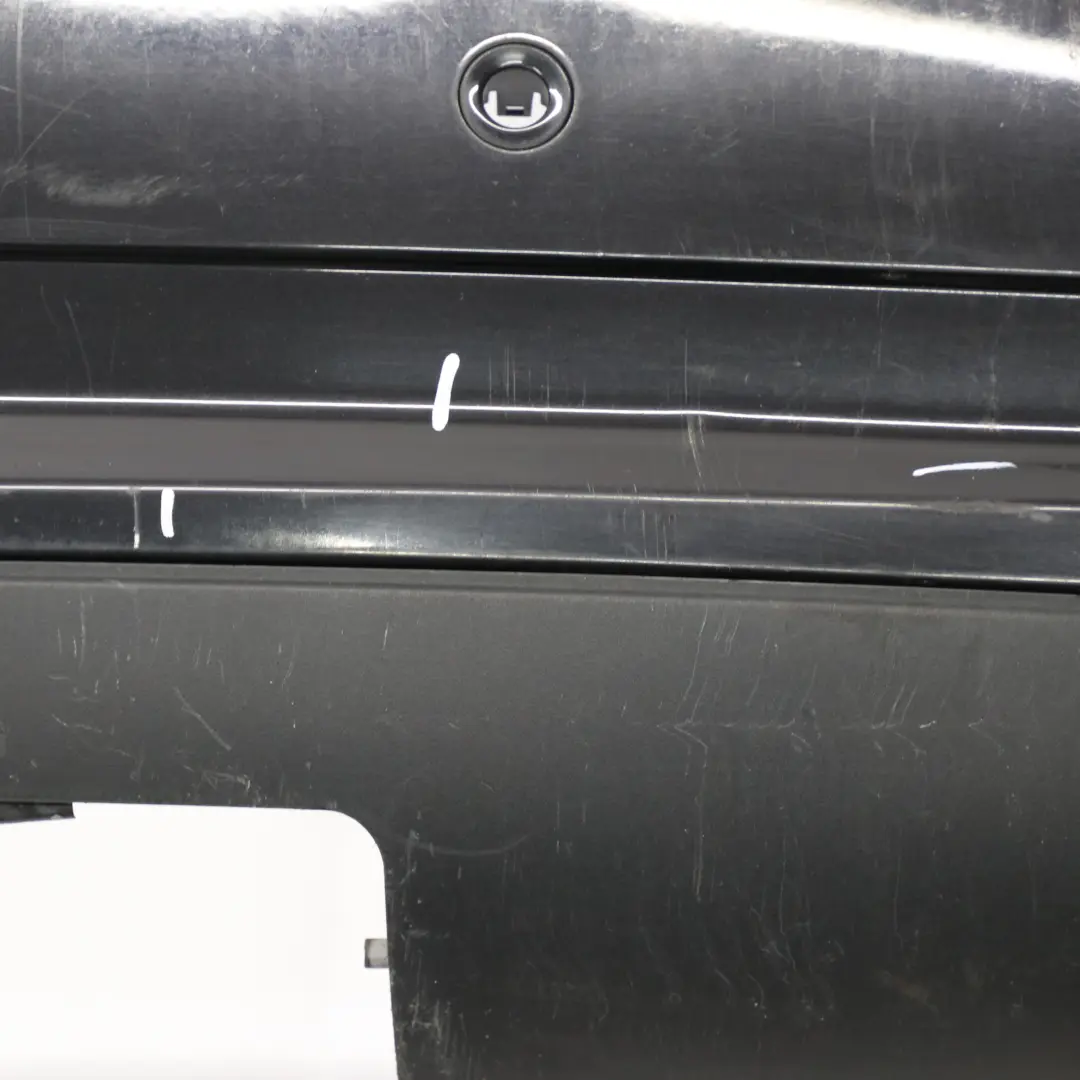 Mercedes W251 Bumper Rear Trim Panel Cover AMG Obsidian Black Metallic - 197 - SKU A2518851925-OB - Part number A2518851925