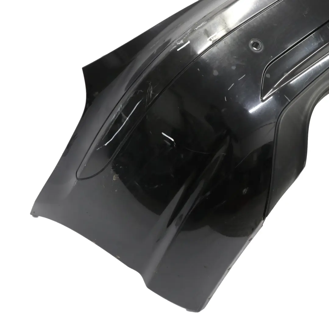 Mercedes W251 Bumper Rear Trim Panel Cover AMG Obsidian Black Metallic - 197 - SKU A2518851925-OB - Part number A2518851925