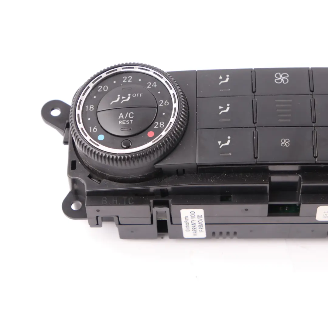 Mercedes ML W164 GL X164 AC Climate Heater Control Unit Switch Panel A2518700289 - SKU A2519000001 - Part number A2519000001