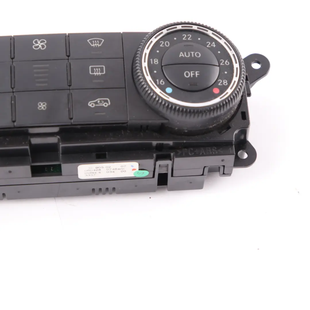 Climatizador Unidad Control Interruptores A2518700289 para Mercedes W164 X164 AC con número de pieza A2519000001 Mercedes W164 X164 AC Climatizador Unidad Control Interruptores A2518700289 - SKU A2519000001 - Número de pieza A2519000001