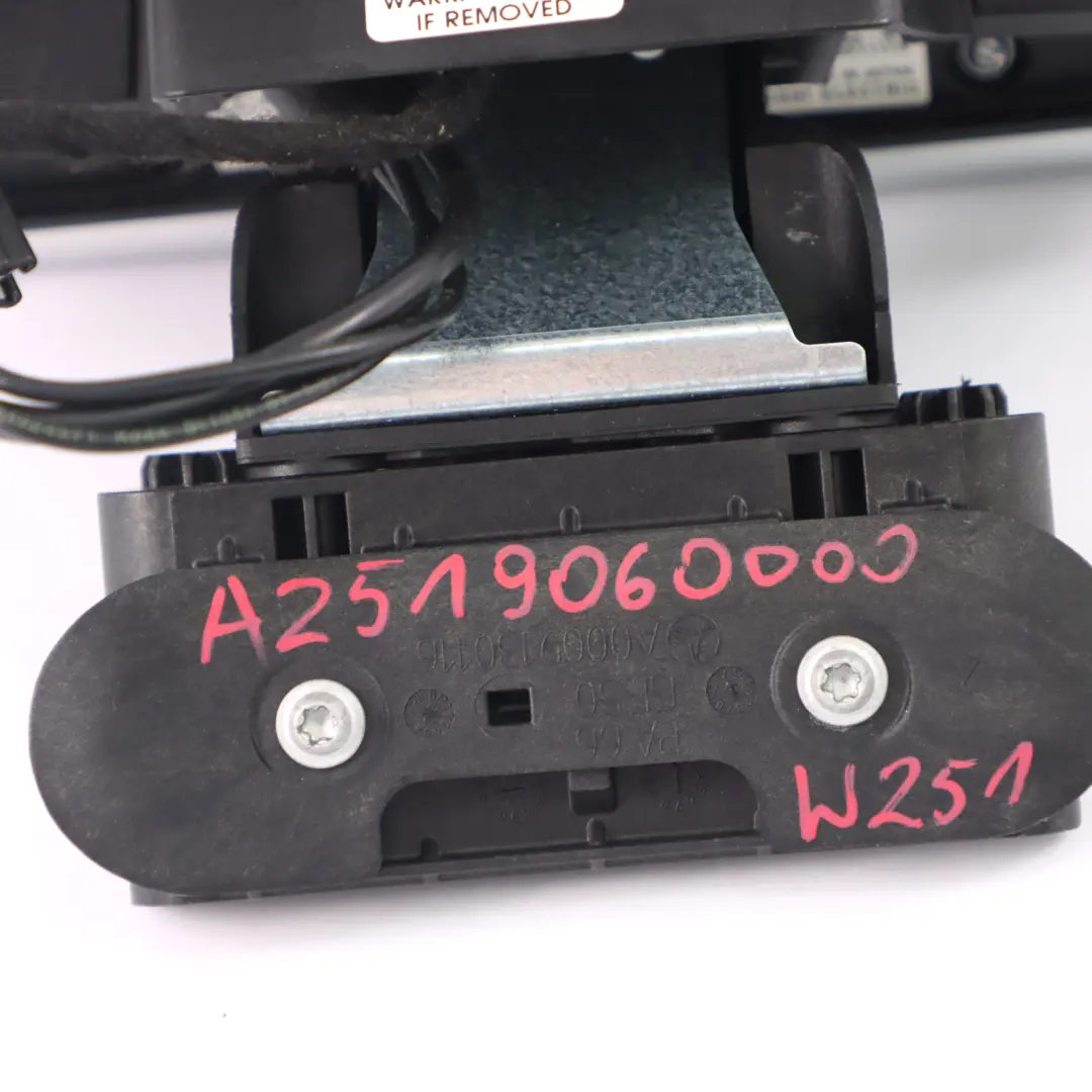 Mercedes W251 Poggiatesta sedile sinistro destro Schermo monitor A2518705190 - SKU A2519060000 - Numero di parte A2519060000