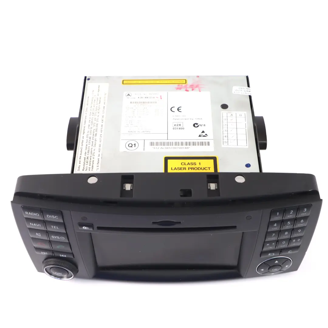 Mercedes W251 COMAND Navegación Radio Sat Nav Pantalla - SKU A2519062200-1 - Número de pieza A2519062200