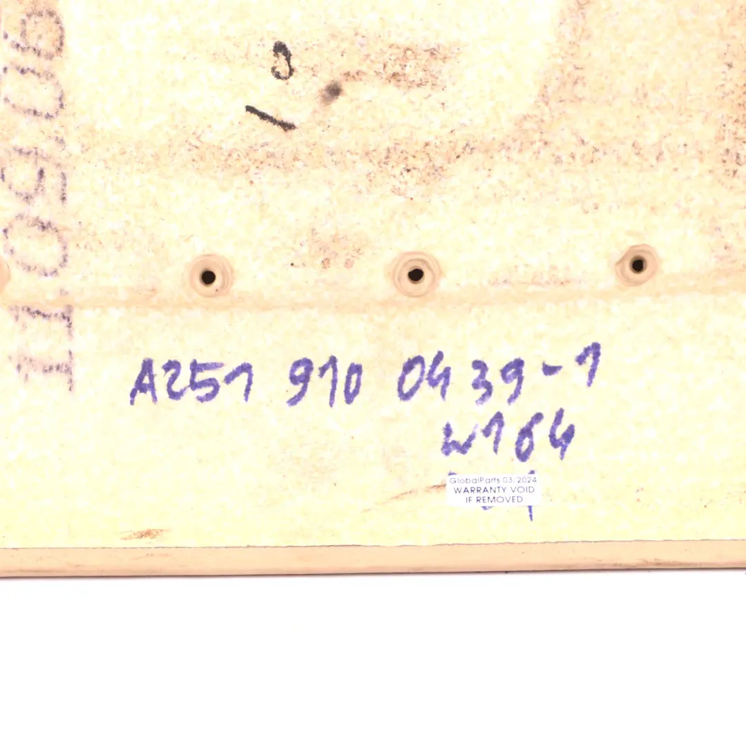 Back Panel Front Backrest Rear Cover Trim to Mercedes W164 Seat with Part number A2519100439 Mercedes W164 Seat Back Panel Front Backrest Rear Cover Trim - SKU A2519100439-1 - Part number A2519100439