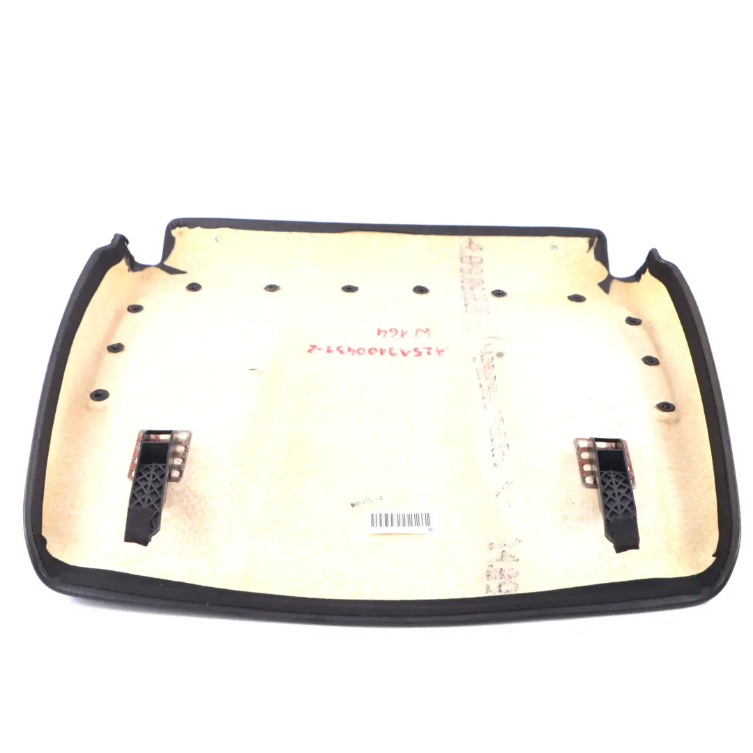 Mercedes W164 Asiento Respaldo Delantero Cubierta Trasera Negro - SKU A2519100439-2 - Número de pieza A2519100439