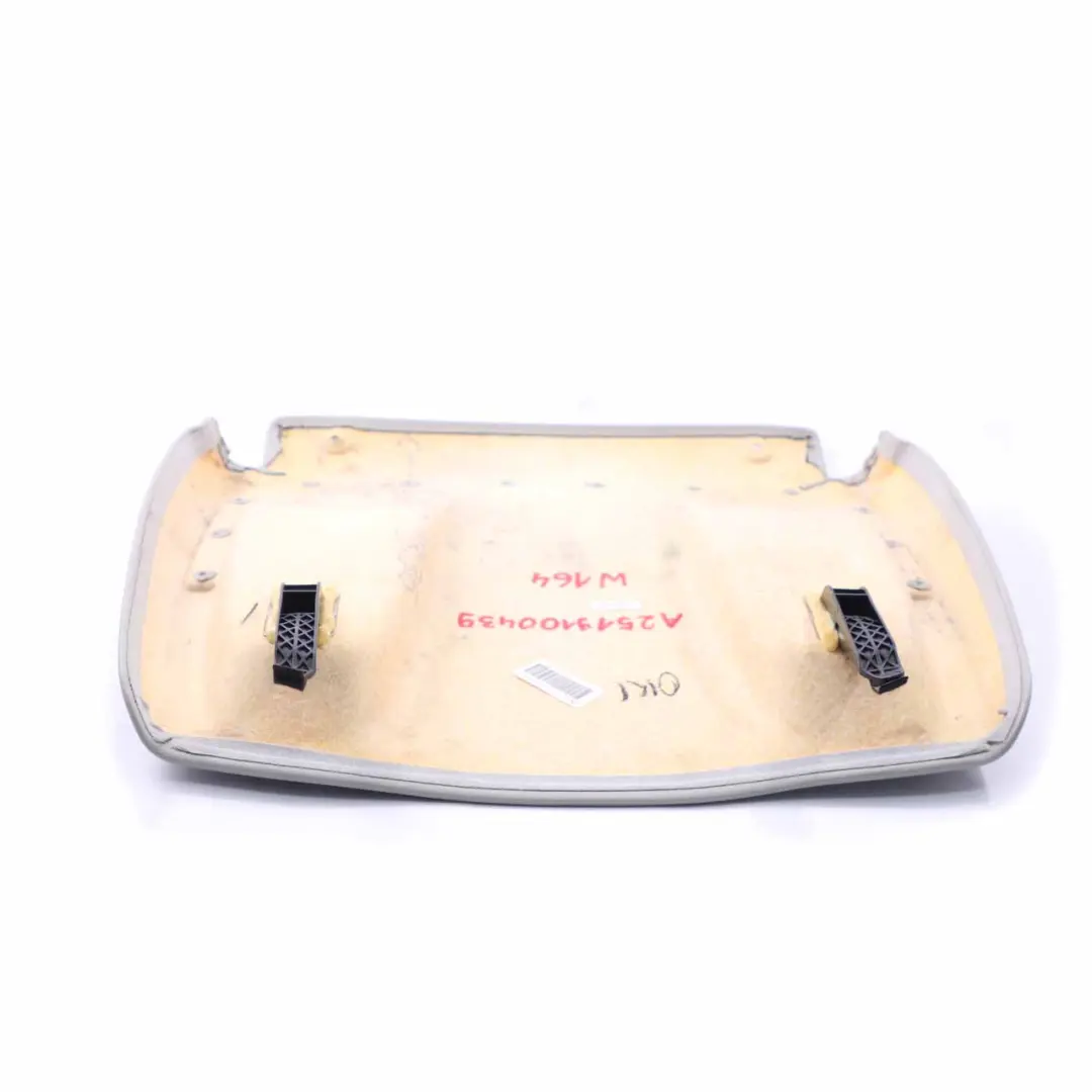 Mercedes W164 Seat Back Panel Front Backrest Rear Cover Trim Grey - SKU A2519100439 - Part number A2519100439