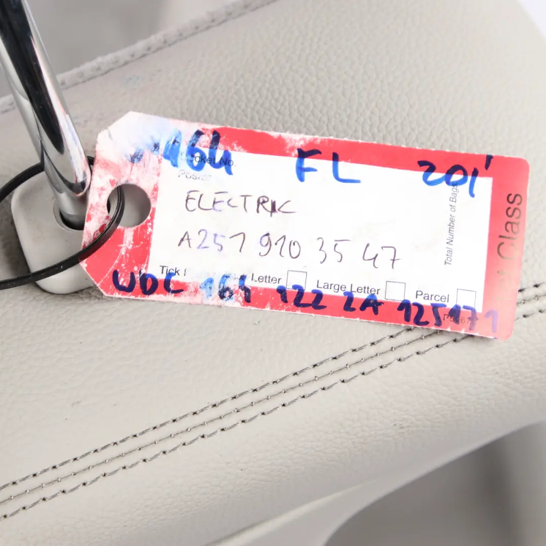 Mercedes ML W164 Fotel Lewy Przód SKÓRA Nappa Alcantara - SKU A2519103547 - Numer Części A2519103547