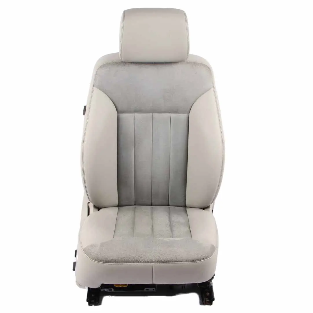 Mercedes ML W164 Sedile Anteriore Destro Pelle Alcantara Oriongrau Elettrico