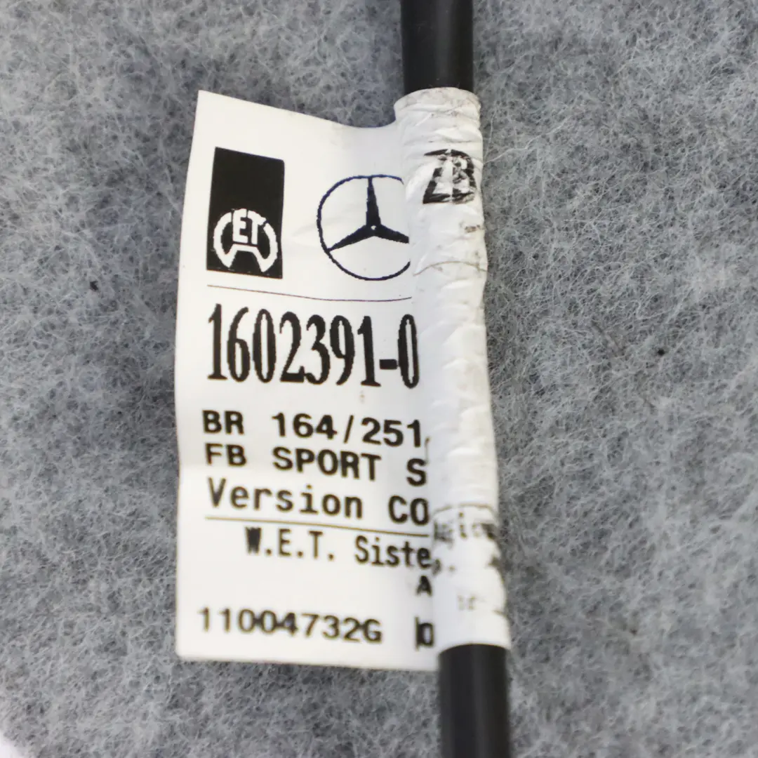 Mercedes W251 Oparcie Przedniego Fotela Lewe Podgrzewane Alcantara Czarna - SKU A2519104193-2 - Numer Części A2519104193