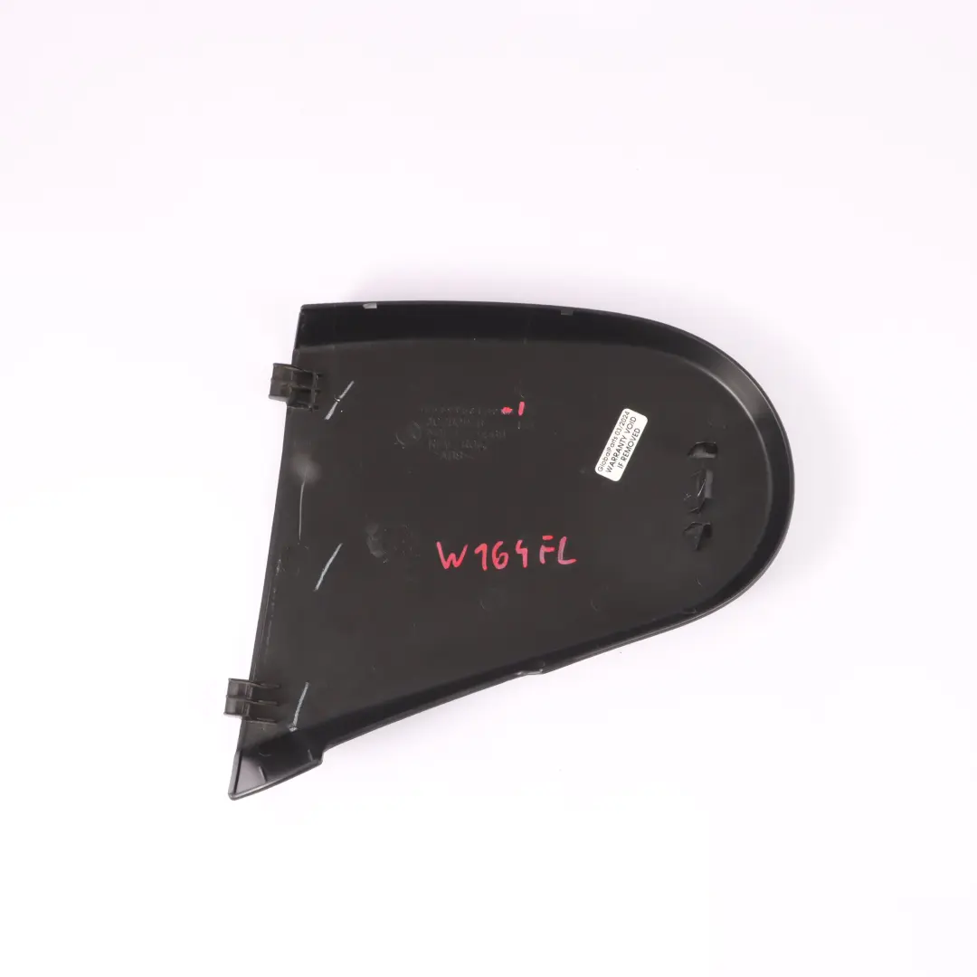 Mercedes ML W164 Sitzverkleidung vorne links Panel Cover Schwarz - SKU A2519180130-1 - Teilenummer A2519180130