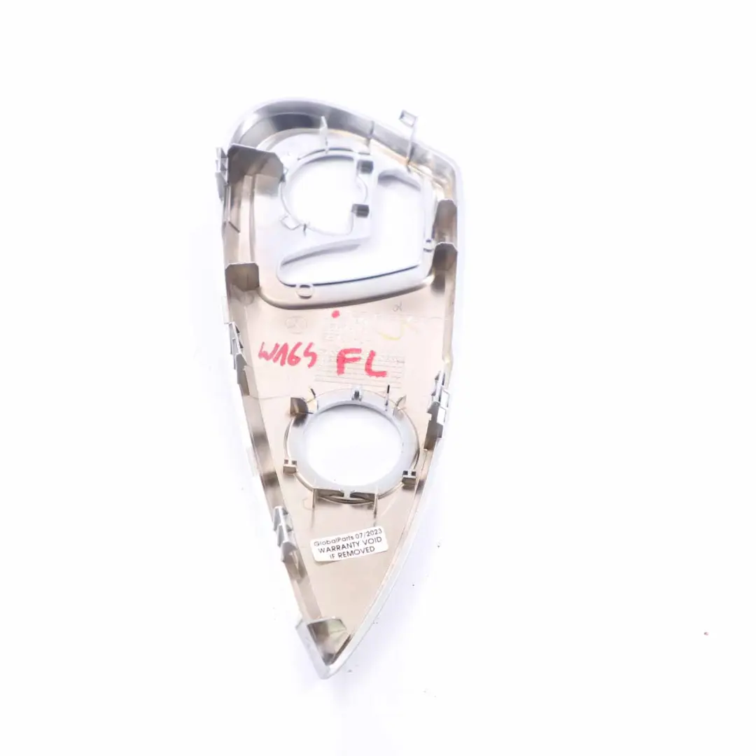 Mercedes ML W164 Front Seat Cover Panel Trim Outer Left N/S Silver - SKU A2519185730 - Part number A2519185730