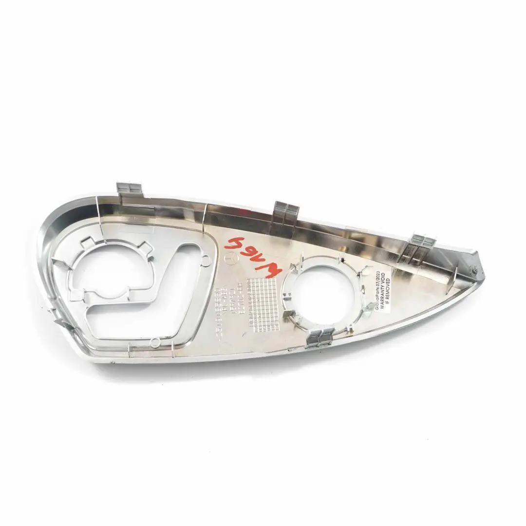  Front Seat Cover Mercedes W164 Panel Trim Outer Right O/S Silver - SKU A2519185830 - Part number A2519185830