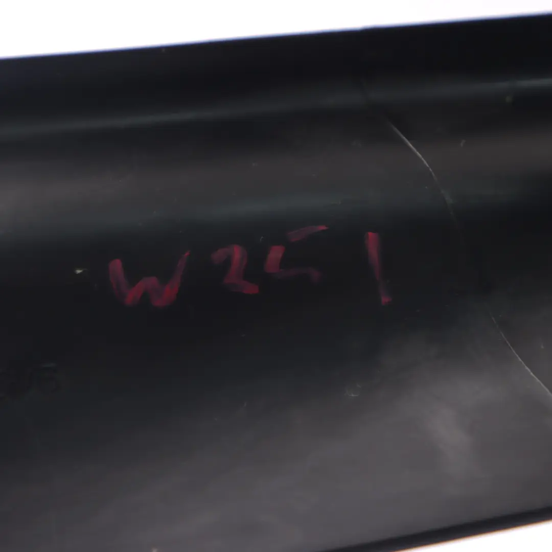 Mercedes W251 Front Seat Rail Cover Left NS Trim Panel Black - SKU A2519191920 - Part number A2519191920