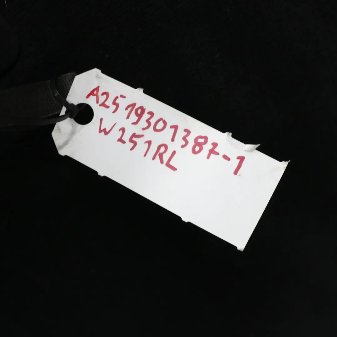 Mercedes W251 Rear Seat Bench Covering Left N/S Microfibre Alcantara Anthracite - SKU A2519301387-1 - Part number A2519301387