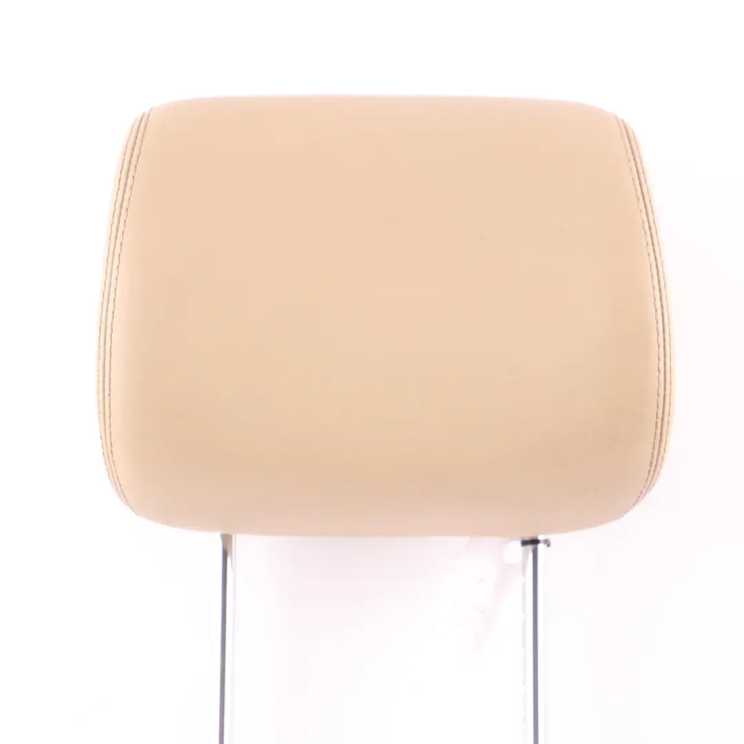 Mercedes W164 W251 Seat Headrest Front Left Right Screen Cover Beige Leather - SKU A2519703450 - Part number A2519703450