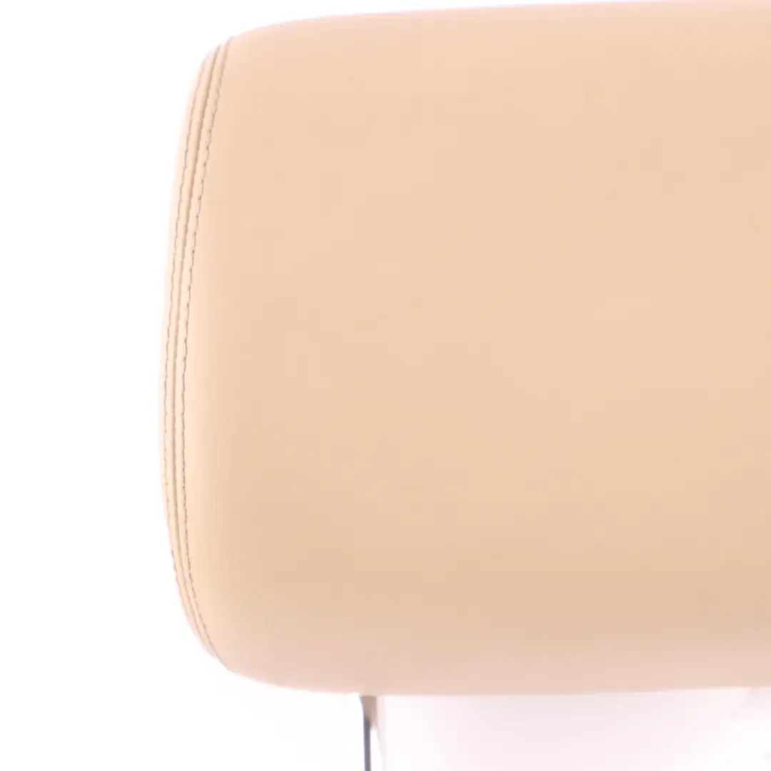 Headrest Front Left Right Screen Cover Beige Leather to Mercedes W164 W251 Seat with Part number A2519703450 Mercedes W164 W251 Seat Headrest Front Left Right Screen Cover Beige Leather - SKU A2519703450 - Part number A2519703450