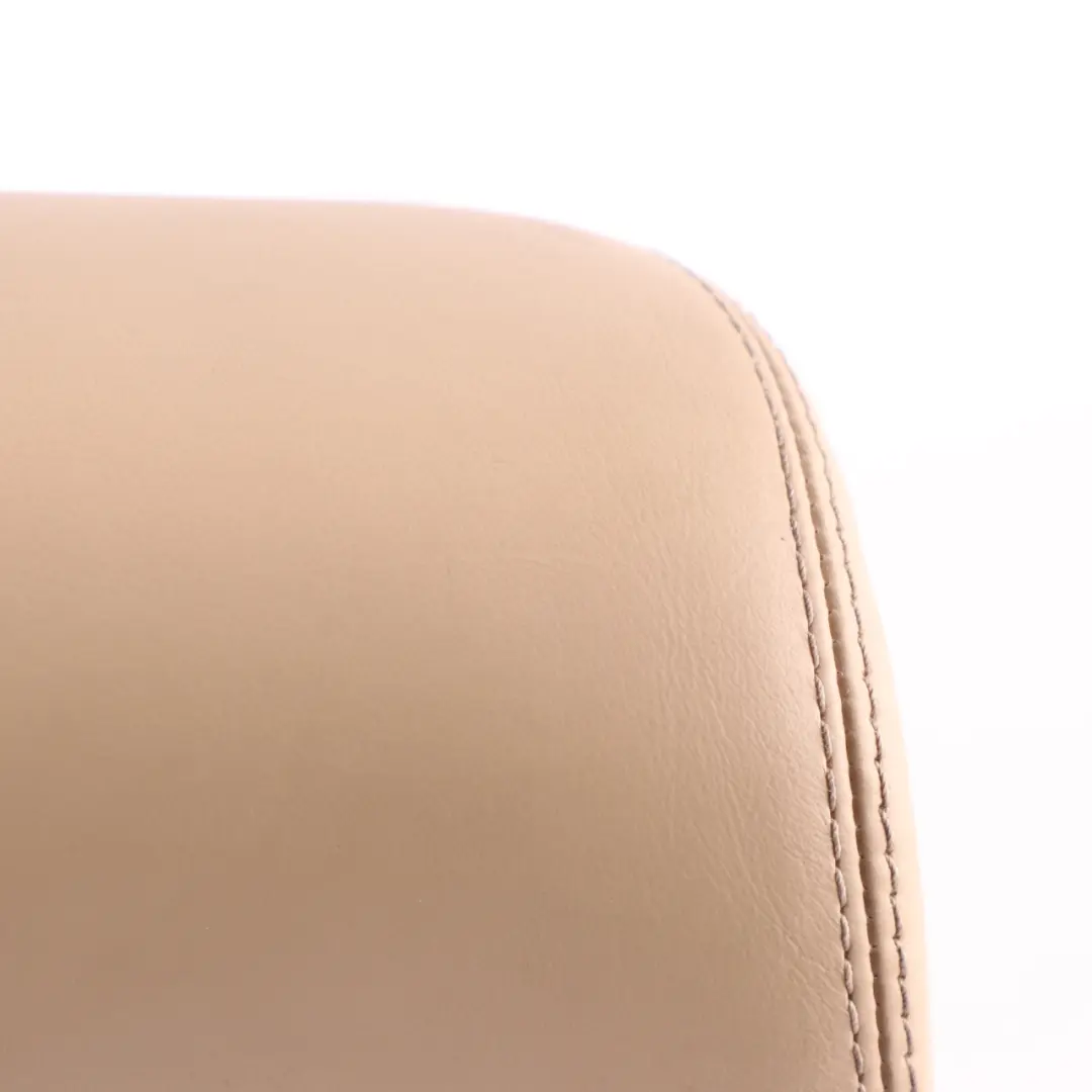Headrest Front Left Right Screen Cover Beige Leather to Mercedes W164 W251 Seat with Part number A2519703450 Mercedes W164 W251 Seat Headrest Front Left Right Screen Cover Beige Leather - SKU A2519703450 - Part number A2519703450
