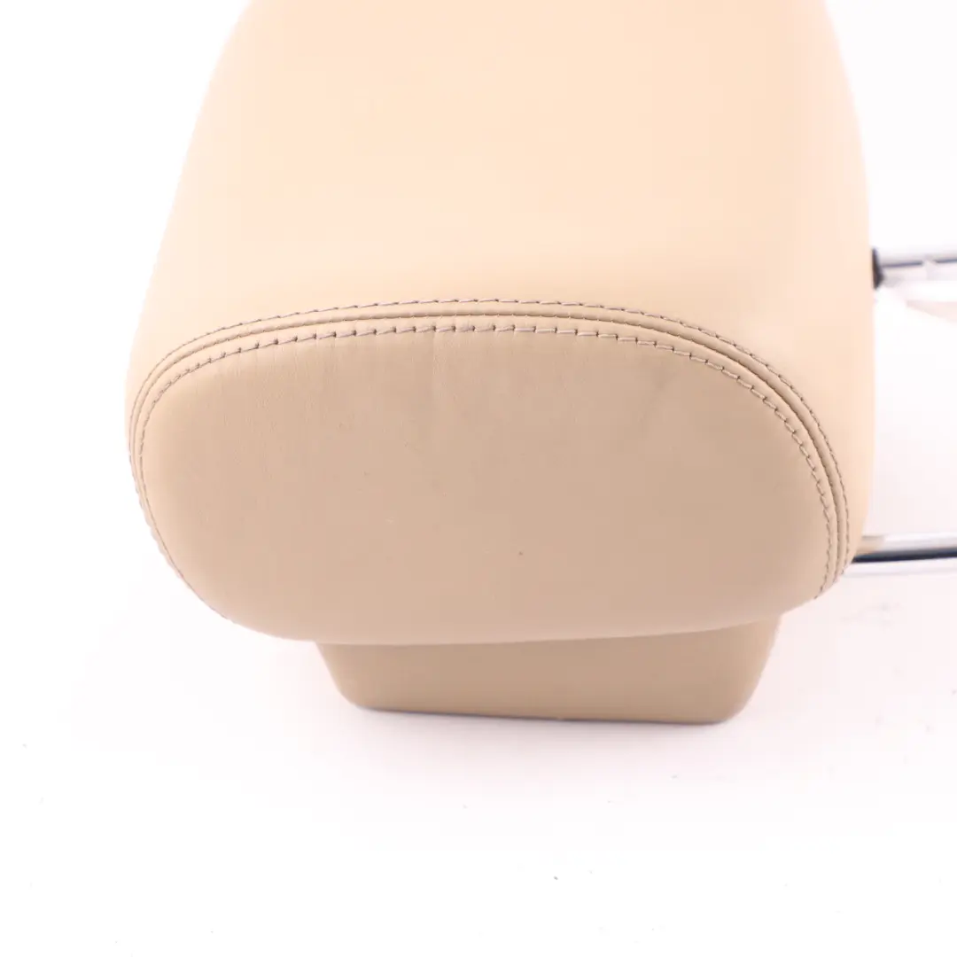 Headrest Front Left Right Screen Cover Beige Leather to Mercedes W164 W251 Seat with Part number A2519703450 Mercedes W164 W251 Seat Headrest Front Left Right Screen Cover Beige Leather - SKU A2519703450 - Part number A2519703450