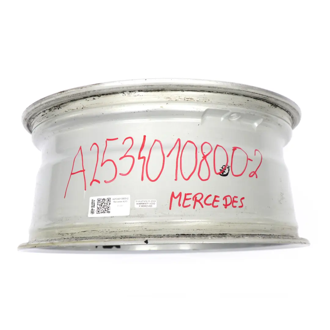 Silber Leichtmetallrad Felge 18" ET:38 8J für Mercedes X253 mit Teilenummer A2534010800 Mercedes X253 Silber Leichtmetallrad Felge 18" ET:38 8J - SKU A2534010800-2 - Teilenummer A2534010800