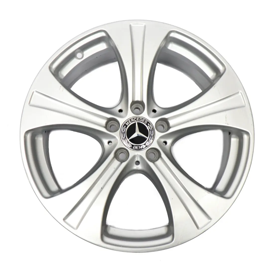 Mercedes X253 Silver Light Alloy Wheel Rim 18" ET:38 8J - SKU A2534010800-2 - Part number A2534010800