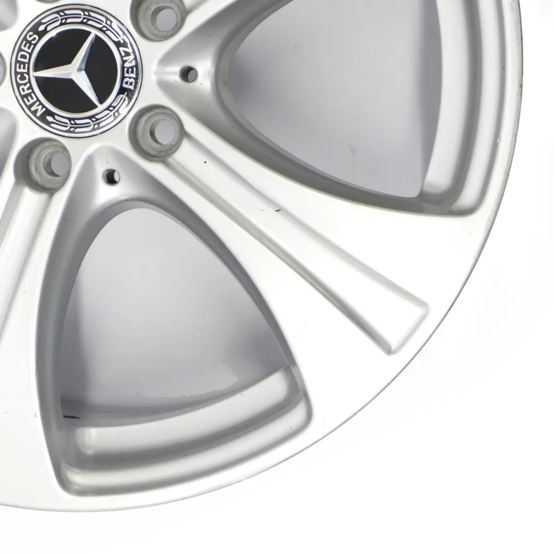 Cerchio in lega leggera argento 18" ET:38 8J per Mercedes X253 con numero di parte A2534010800 Mercedes X253 Cerchio in lega leggera argento 18" ET:38 8J - SKU A2534010800-2 - Numero di parte A2534010800