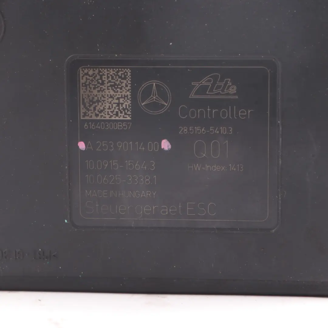 Mercedes W205 Brems Pumpe ABS ESC Hydraulikblock Modul A2539011400 - SKU A2534312800 - Teilenummer A2534312800