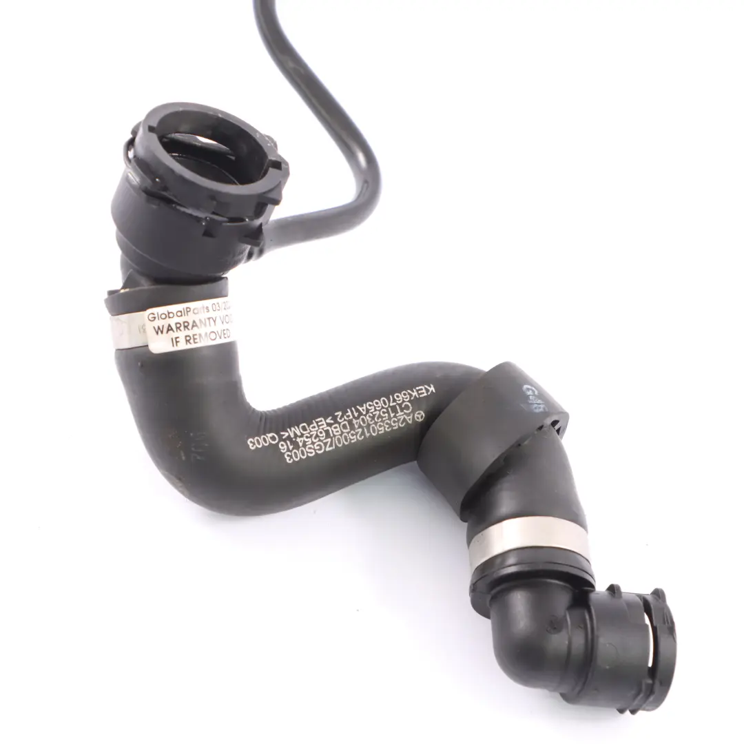 Tubo Refrigerante Acqua Radiatore Diesel OM651 per Mercedes GLC C253 con numero di parte A2535012500 Mercedes GLC C253 Tubo Refrigerante Acqua Radiatore Diesel OM651 - SKU A2535012500 - Numero di parte A2535012500