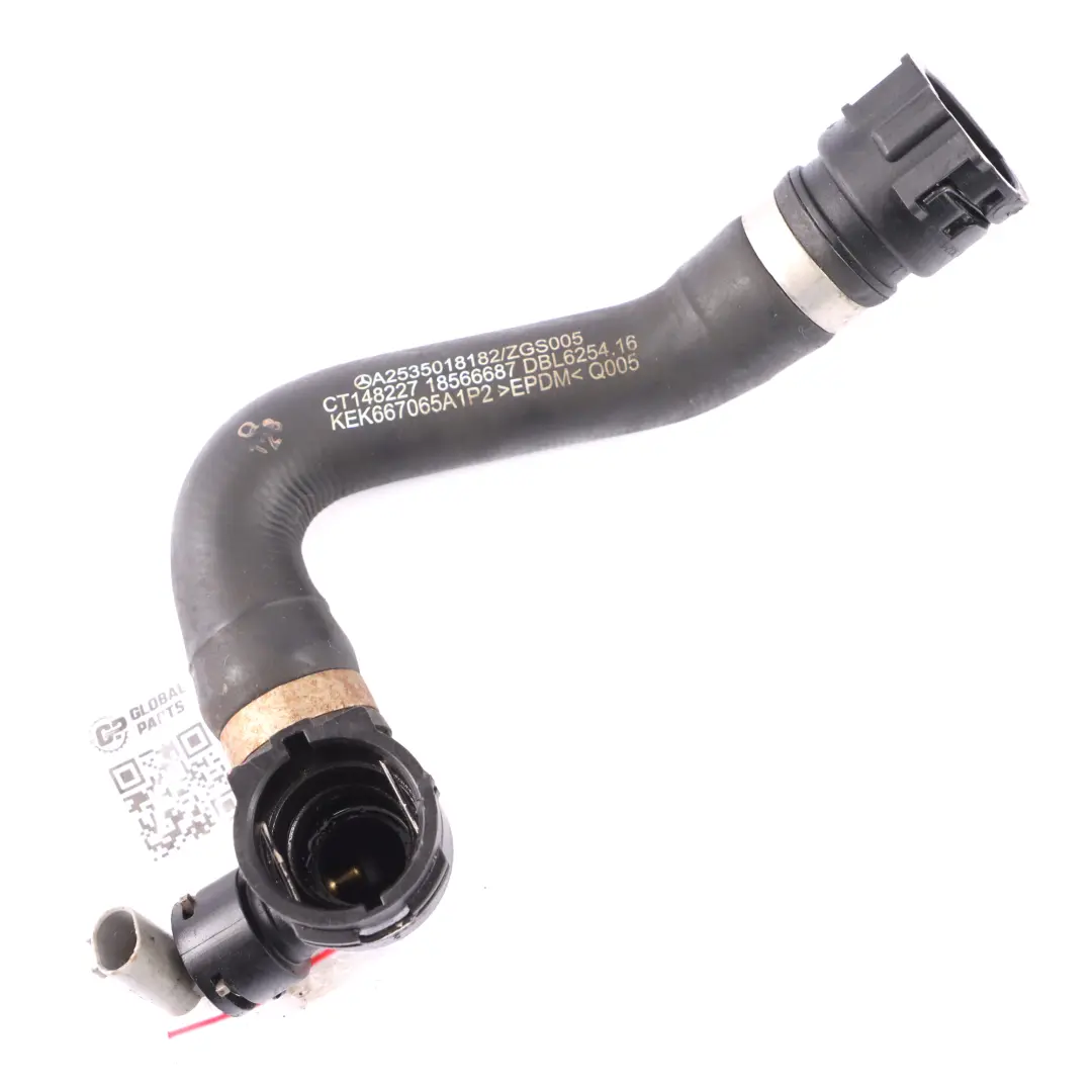  Coolant Hose Mercedes X253 GLC220D OM651 Water Pump Radiator Line Temp Sensor - SKU A2535018182-1 - Part number A2535018182