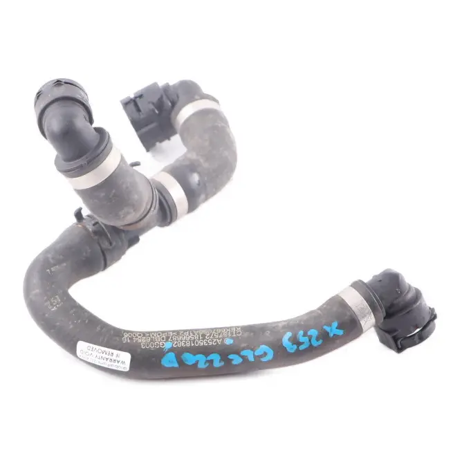 GLC220D Kühler Getriebe Ausdehnungsgefäß Kühlmittel schlauch für Mercedes X253 mit Teilenummer A2535018382 Mercedes X253 GLC220D Kühler Getriebe Ausdehnungsgefäß Kühlmittel schlauch - SKU A2535018382 - Teilenummer A2535018382