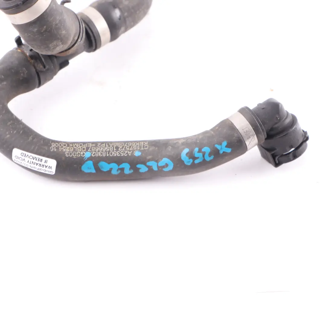 GLC220D Radiatore Trasmissione Serbatoio Tubo Refrigerante per Mercedes X253 con numero di parte A2535018382 Mercedes X253 GLC220D Radiatore Trasmissione Serbatoio Tubo Refrigerante - SKU A2535018382 - Numero di parte A2535018382