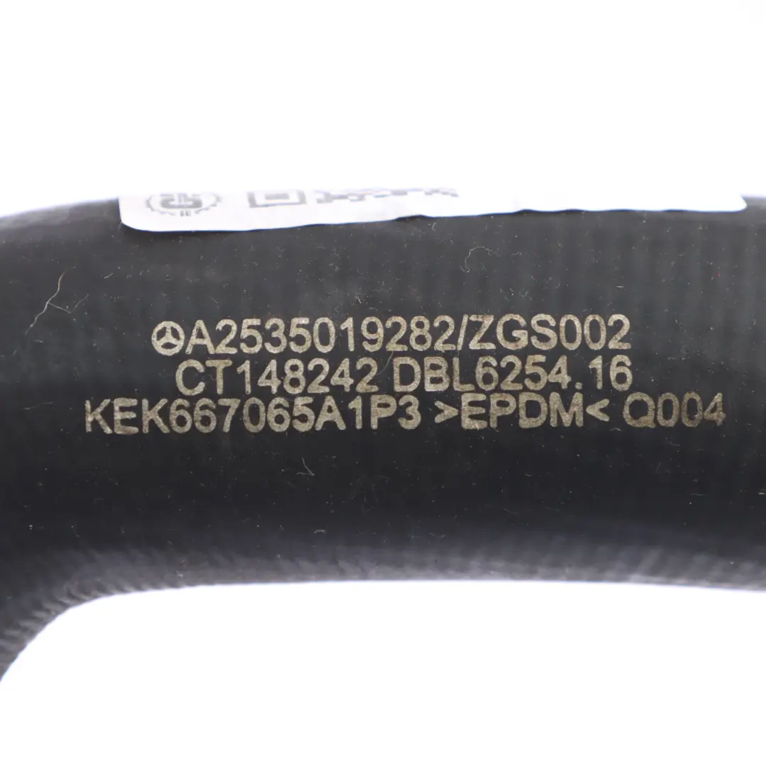 Mercedes X253 Tuyau d'eau refroidissement du moteur - SKU A2535019282 - Numéro de pièce A2535019282