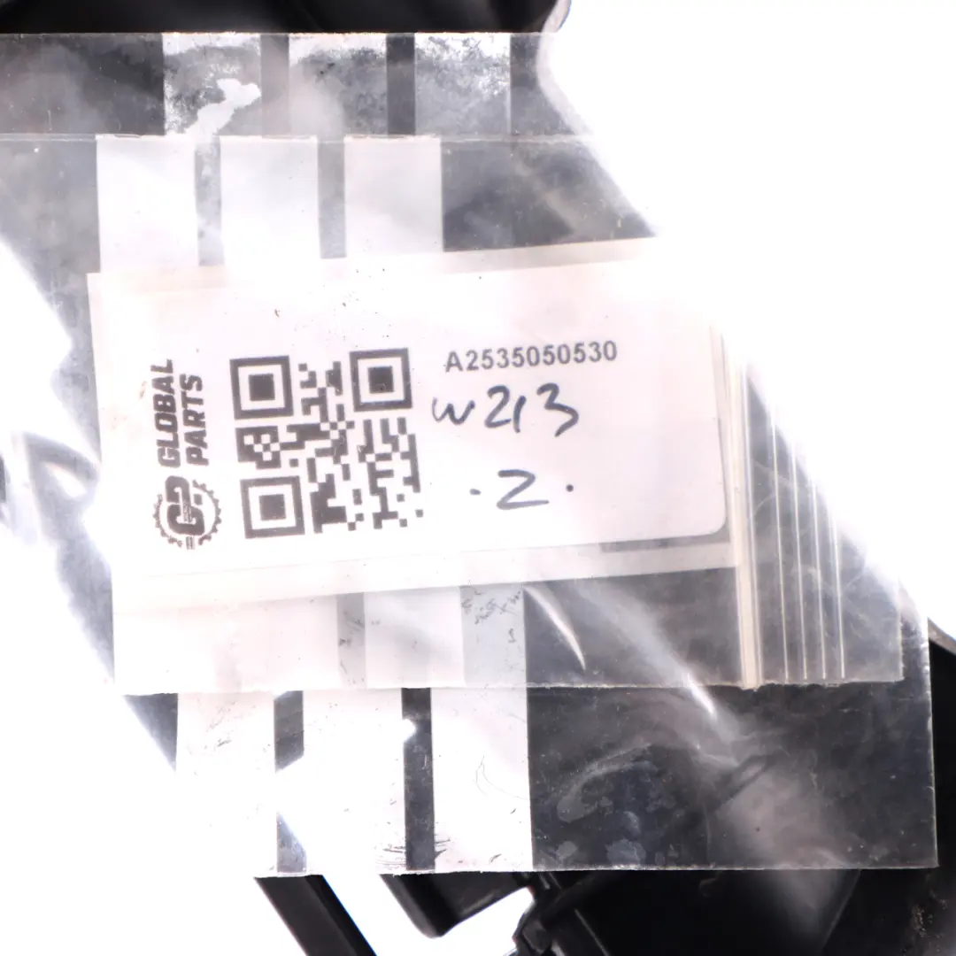 Radiator Support Mercedes W213 C238 C257 Front Guide Air Duct to with Part number A2535050530 Radiator Support Mercedes W213 C238 C257 Front Guide Air Duct - SKU A2535050530 - Part number A2535050530