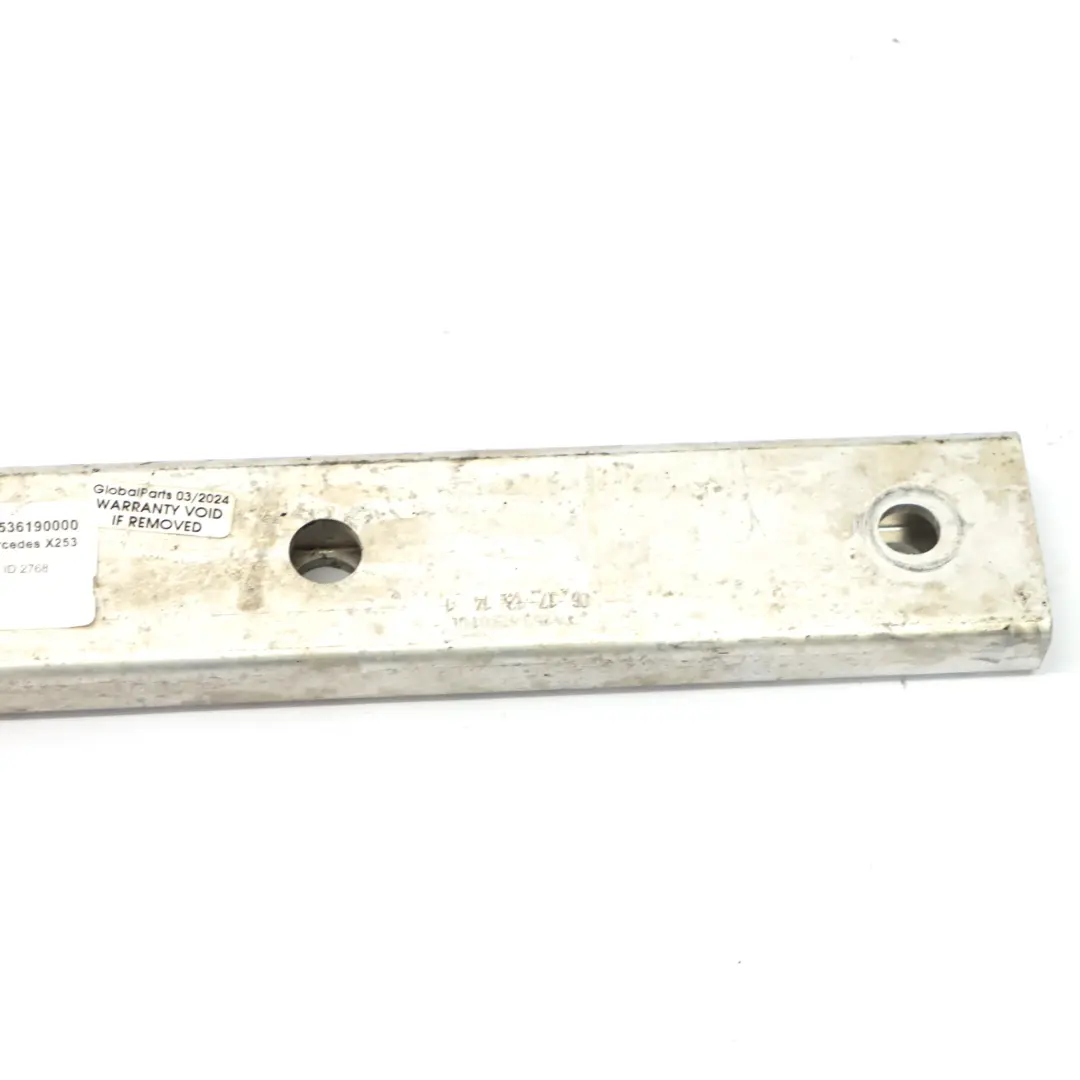 Strut Stiffening Brace Bar Underbody Support Bracket to Mercedes X253 with Part number A2536190000 Mercedes X253 Strut Stiffening Brace Bar Underbody Support Bracket - SKU A2536190000 - Part number A2536190000