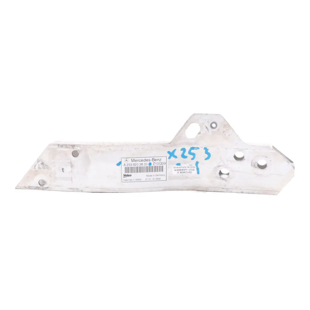 Supporto traversa Mercedes X253 GLC220D Rinforzo anteriore sinistro per con numero di parte A2536203800 Supporto traversa Mercedes X253 GLC220D Rinforzo anteriore sinistro - SKU A2536203800 - Numero di parte A2536203800