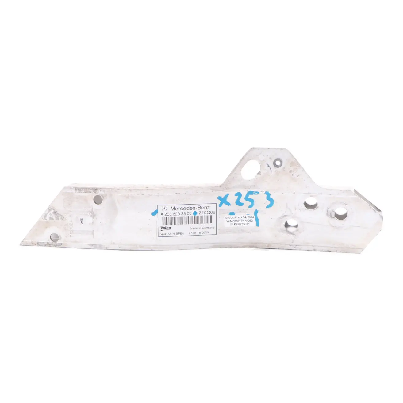 Supporto traversa Mercedes X253 GLC220D Rinforzo anteriore sinistro A2536203800