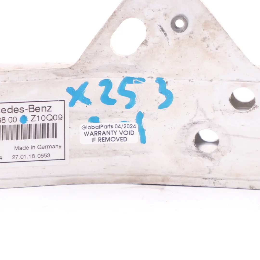 Supporto traversa Mercedes X253 GLC220D Rinforzo anteriore sinistro per con numero di parte A2536203800 Supporto traversa Mercedes X253 GLC220D Rinforzo anteriore sinistro - SKU A2536203800 - Numero di parte A2536203800