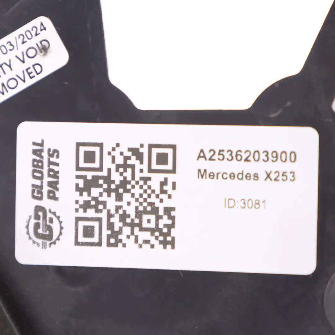 Soporte Radiador Consola Refuerzo Delantero Mercedes X253 Izquierdo para con número de pieza A2536203900 Soporte Radiador Consola Refuerzo Delantero Mercedes X253 Izquierdo - SKU A2536203900 - Número de pieza A2536203900