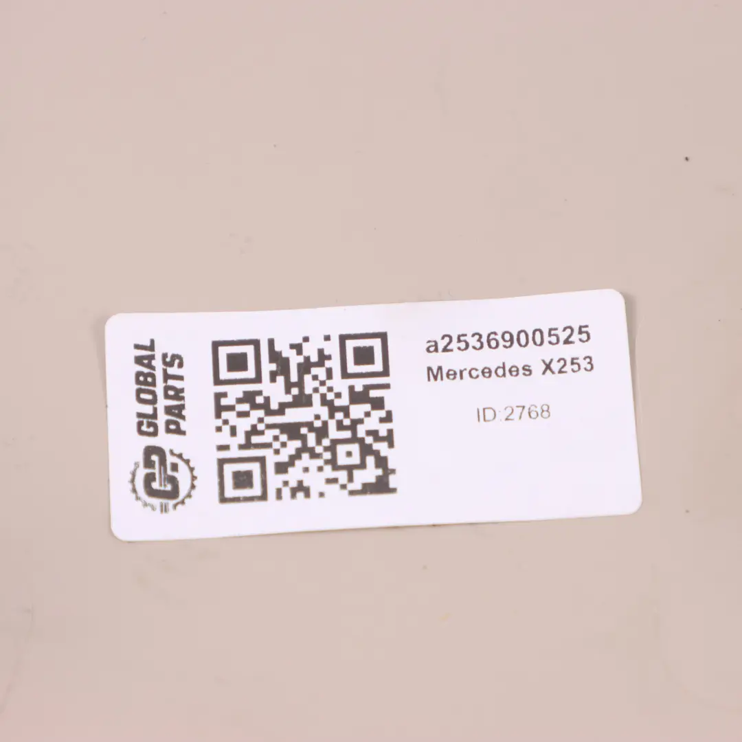 Trim Mercedes X253 GLC 220d Interior B Pillar Cover Lower Left Beige to with Part number A2536900525 Trim Mercedes X253 GLC 220d Interior B Pillar Cover Lower Left Beige - SKU A2536900525 - Part number A2536900525