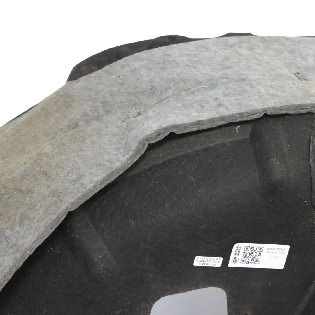 Mercedes X253 Wheel Arch Cover Rear Left N/S Wheel Splash Guard - SKU A2536900530 - Part number A2536900530