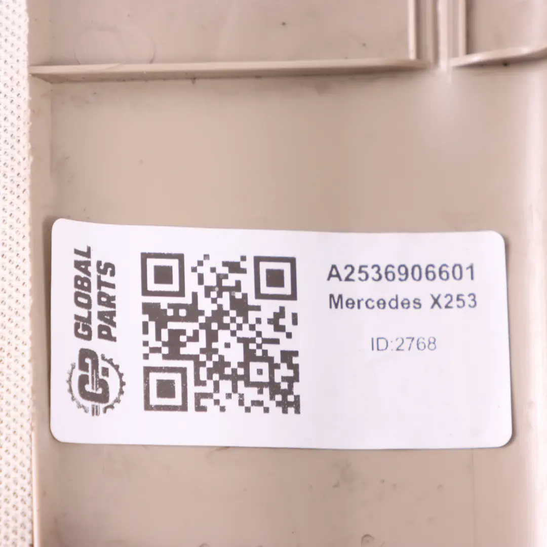 Mercedes X253 A Pillar Column Trim Cover Panel Front Left N/S - SKU A2536906601 - Part number A2536906601