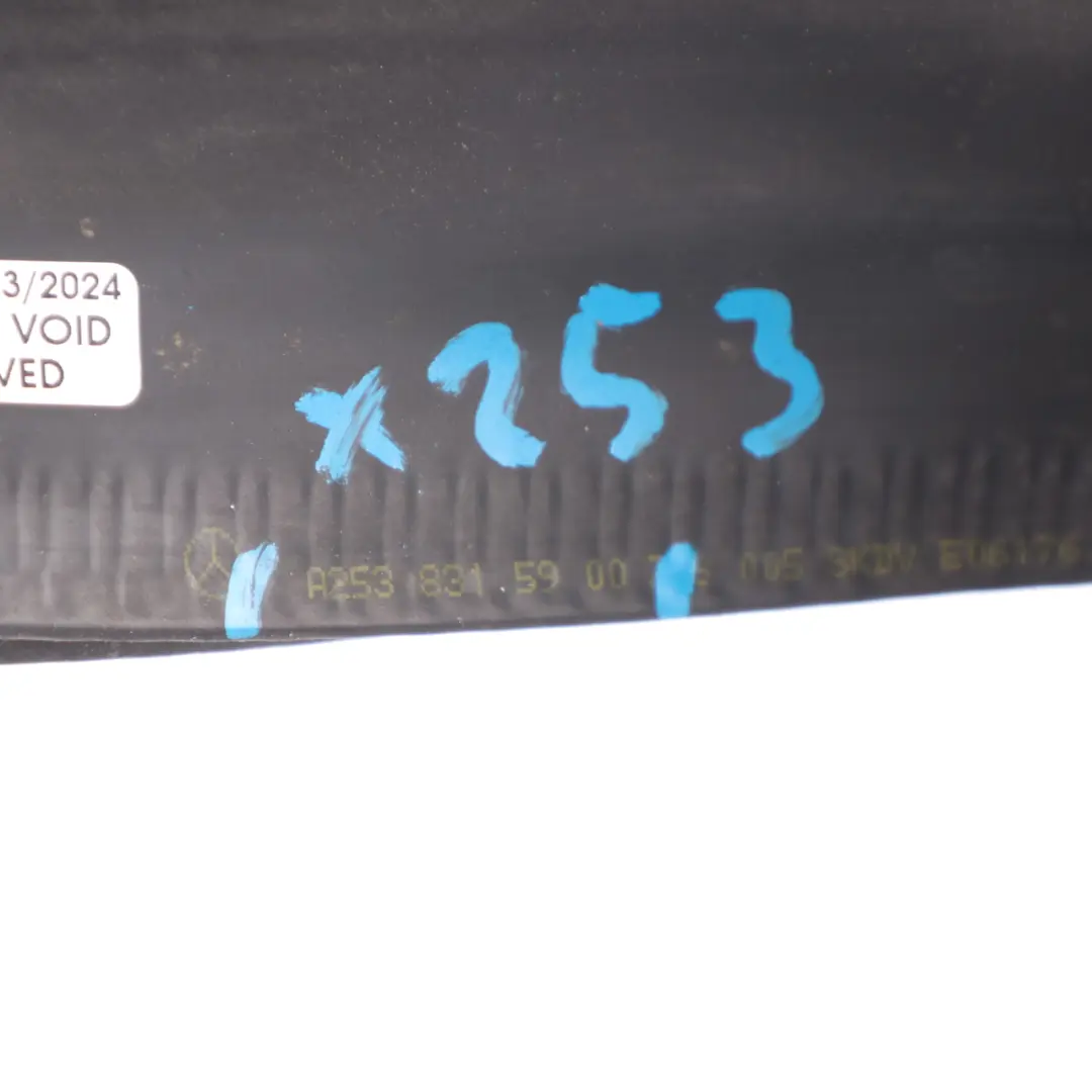  Seal Mercedes X253 GLC220D Engine Compartment Partition Wall Bonnet Gasket - SKU A2538315900 - Part number A2538315900