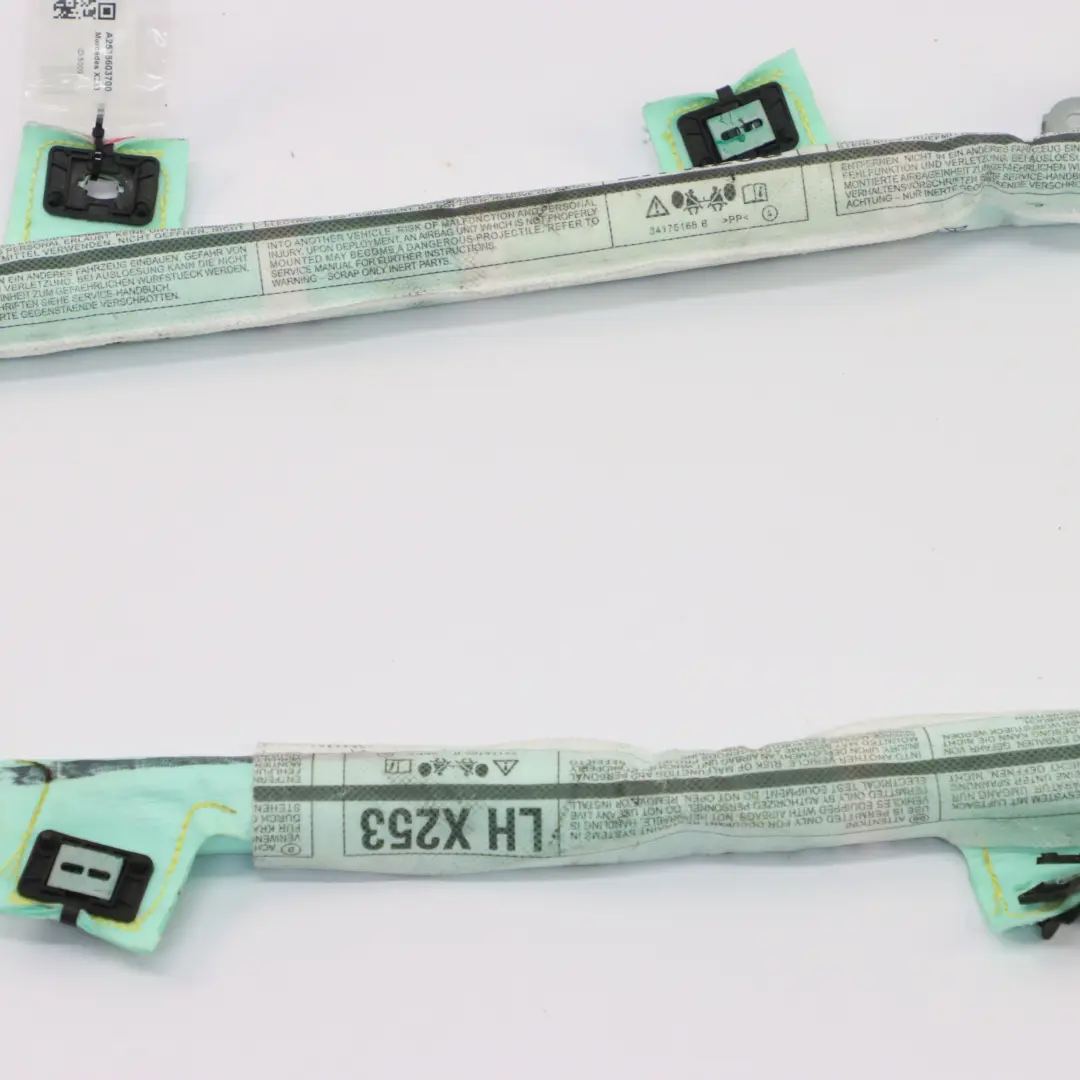 Module d'air de tête Rideau de toit gauche pour Mercedes GLC X253 à propos du numéro de pièce A2538603700 Mercedes GLC X253 Module d'air de tête Rideau de toit gauche - SKU A2538603700 - Numéro de pièce A2538603700