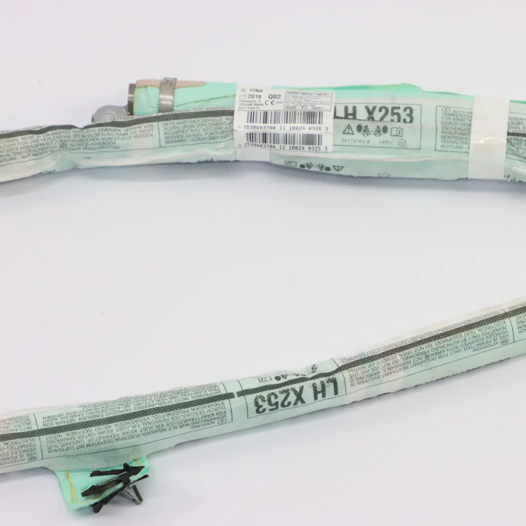 Módulo aire para cabeza Cortina techo izquierda para Mercedes GLC X253 con número de pieza A2538603700 Mercedes GLC X253 Módulo aire para cabeza Cortina techo izquierda - SKU A2538603700 - Número de pieza A2538603700