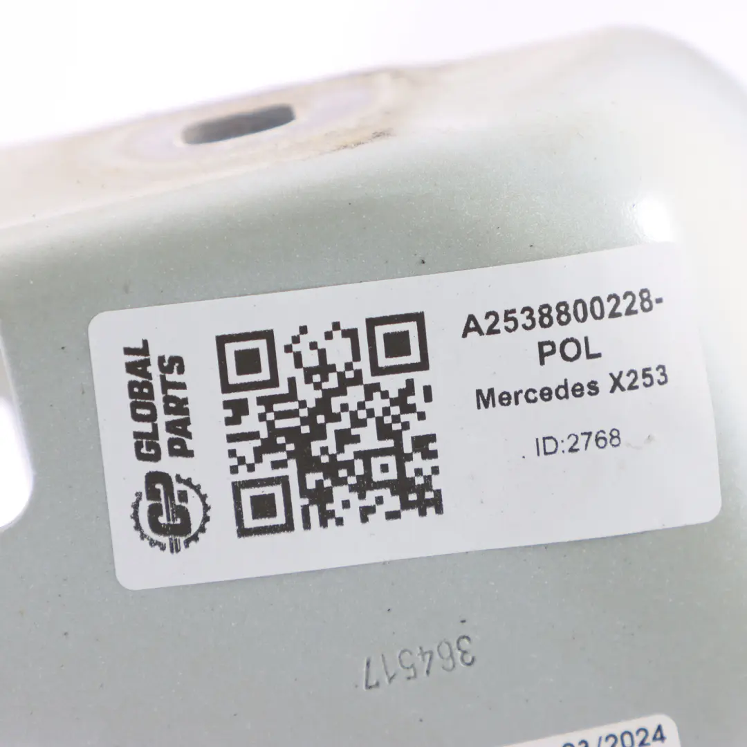 Mercedes X253 Capó Bisagra Derecha Blanco Polar - 149 - SKU A2538800228-POL - Número de pieza A2538800228