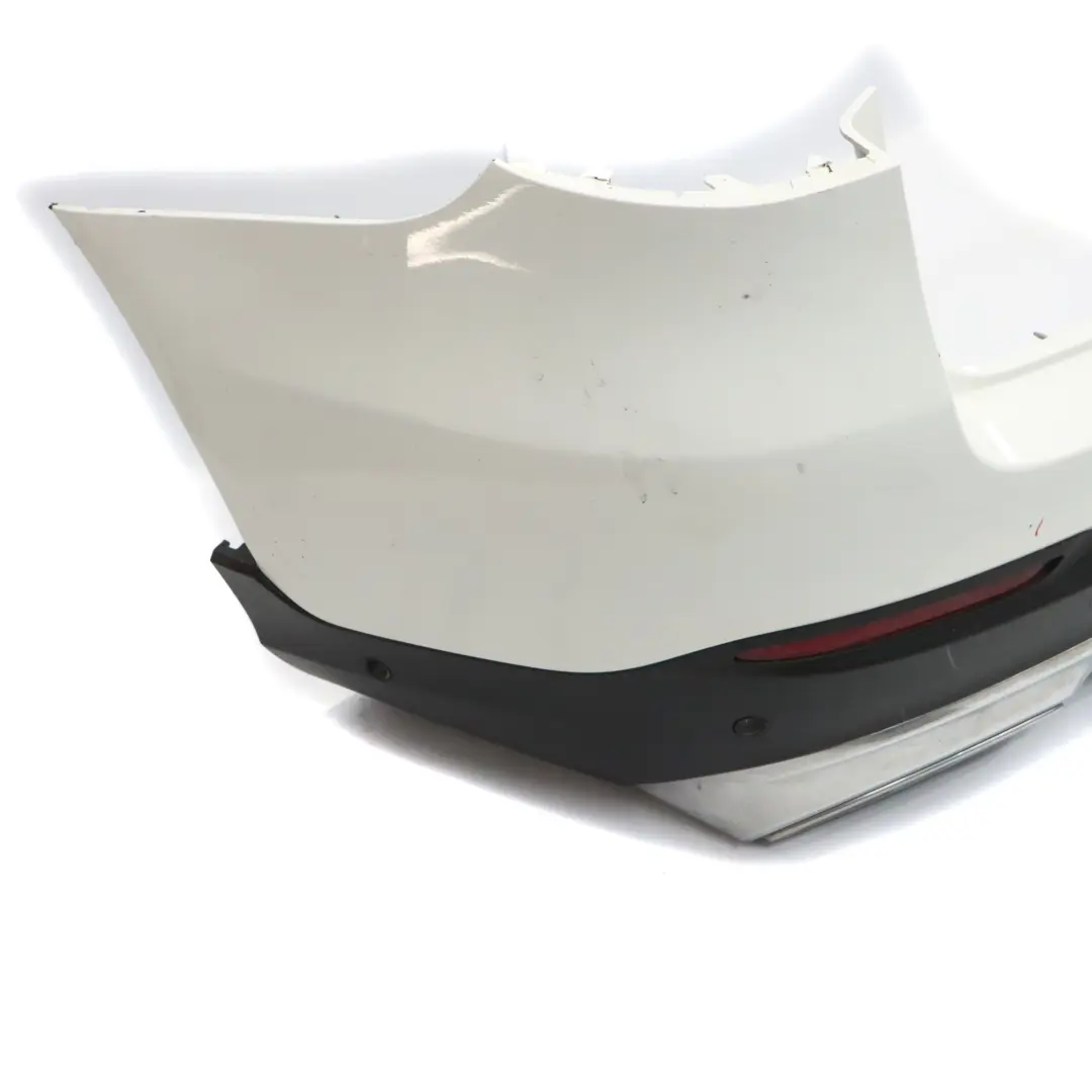 Bumper Trim Panel Covering Polar White - 149 to Mercedes X253 Rear with Part number A2538806101 Mercedes X253 Rear Bumper Trim Panel Covering Polar White - 149 - SKU A2538806101-POL - Part number A2538806101
